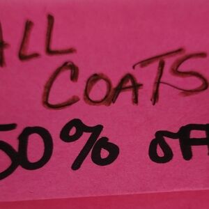 Pink Sale Sign